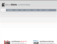 Tablet Screenshot of jeangilletta.com